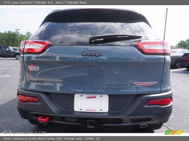 Anvil / Trailhawk Black 2015 Jeep Cherokee Trailhawk 4x4