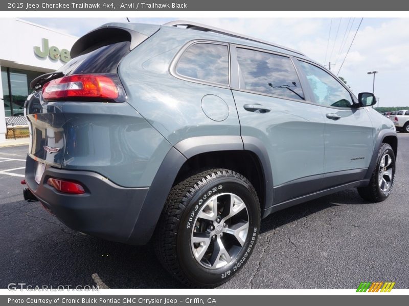 Anvil / Trailhawk Black 2015 Jeep Cherokee Trailhawk 4x4