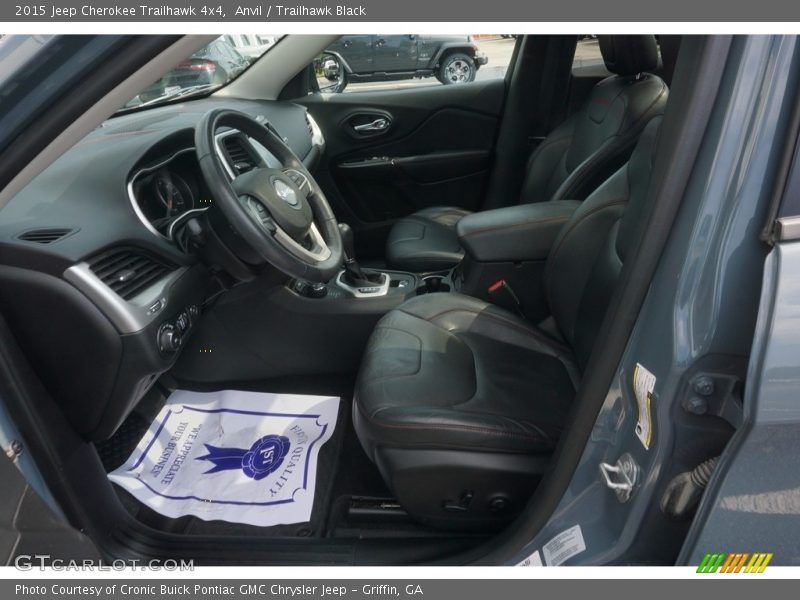 Anvil / Trailhawk Black 2015 Jeep Cherokee Trailhawk 4x4