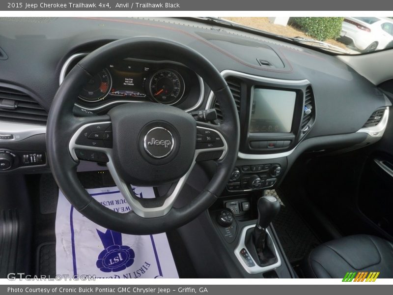 Anvil / Trailhawk Black 2015 Jeep Cherokee Trailhawk 4x4