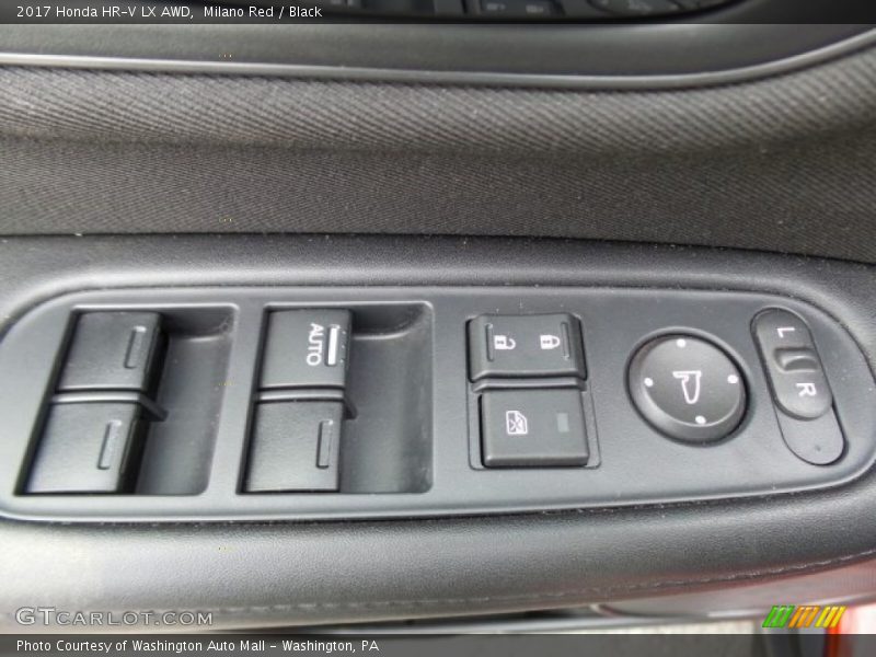 Milano Red / Black 2017 Honda HR-V LX AWD