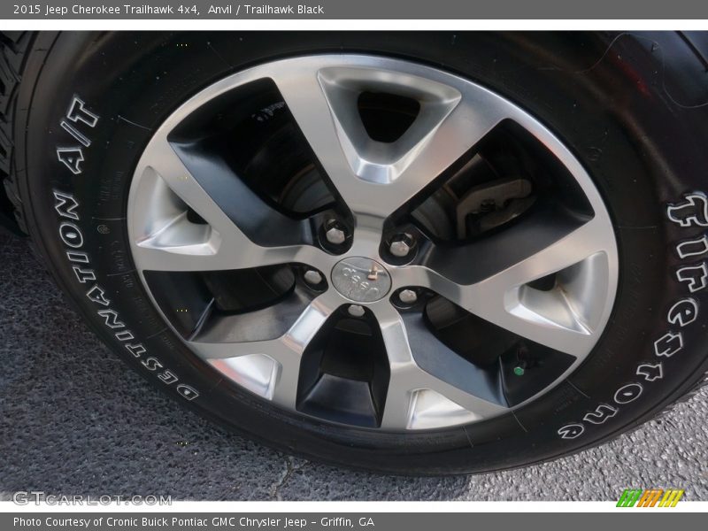 Anvil / Trailhawk Black 2015 Jeep Cherokee Trailhawk 4x4