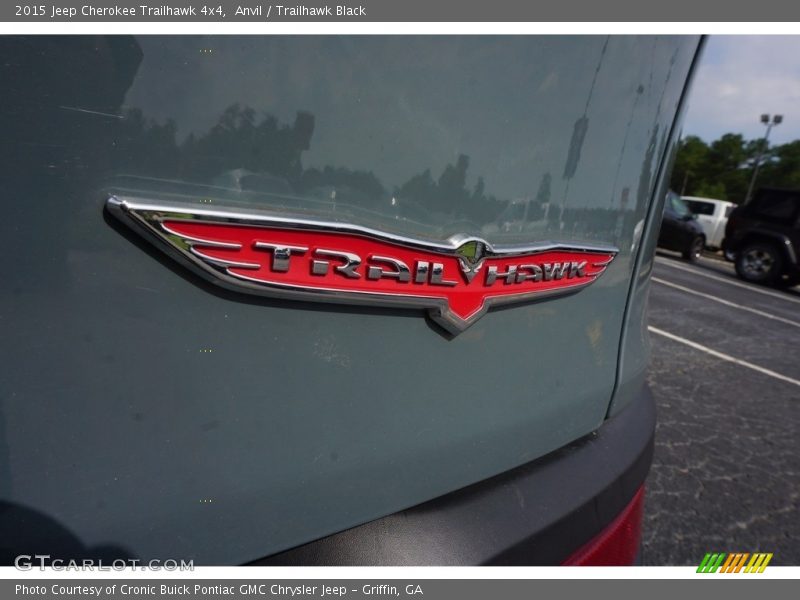 Anvil / Trailhawk Black 2015 Jeep Cherokee Trailhawk 4x4