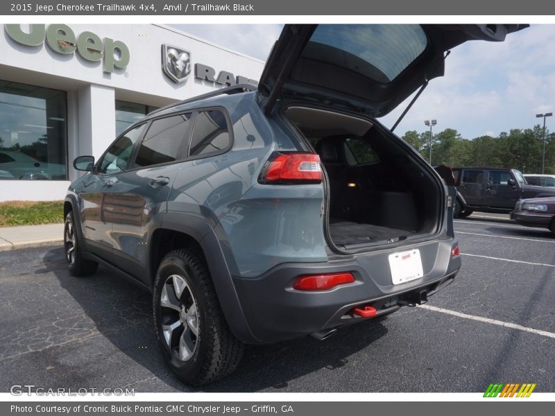 Anvil / Trailhawk Black 2015 Jeep Cherokee Trailhawk 4x4