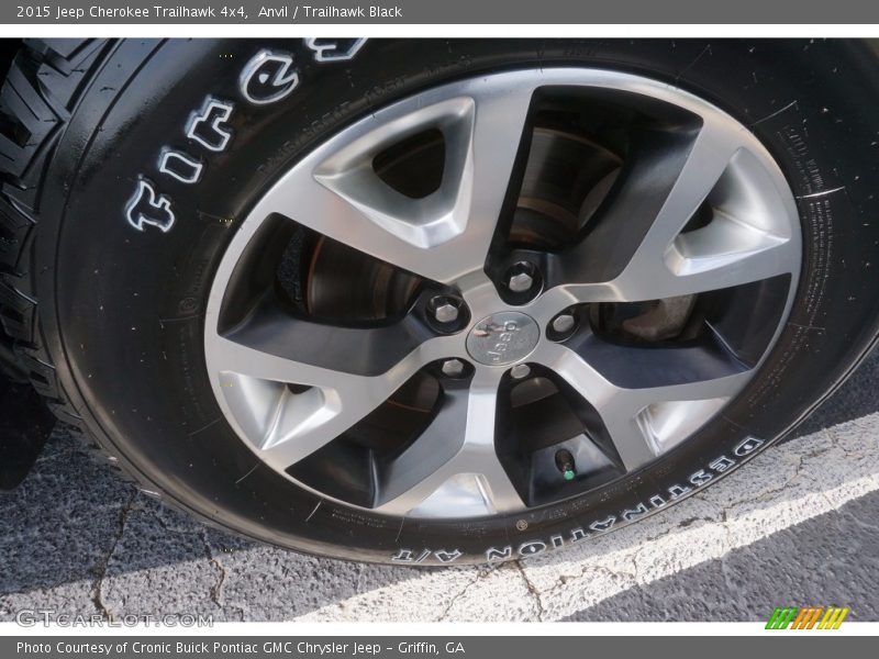 Anvil / Trailhawk Black 2015 Jeep Cherokee Trailhawk 4x4