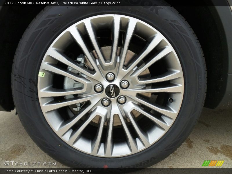  2017 MKX Reserve AWD Wheel