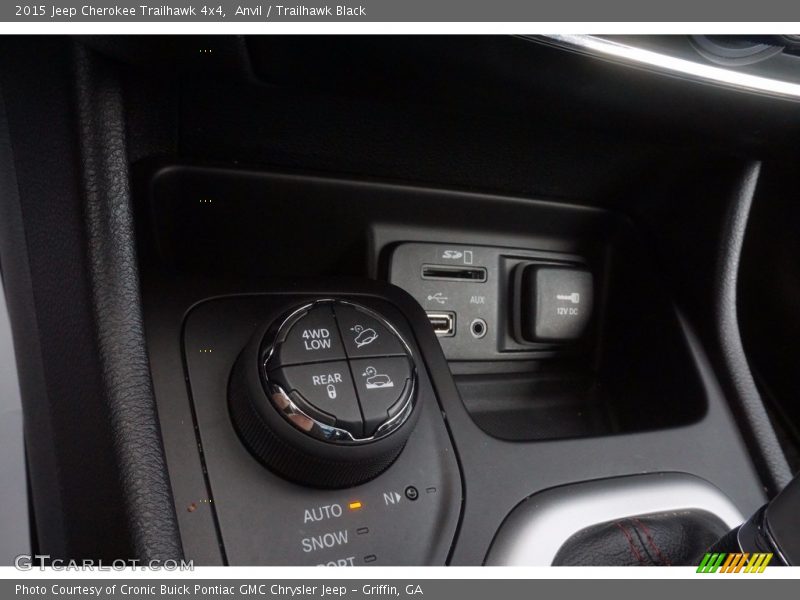 Anvil / Trailhawk Black 2015 Jeep Cherokee Trailhawk 4x4