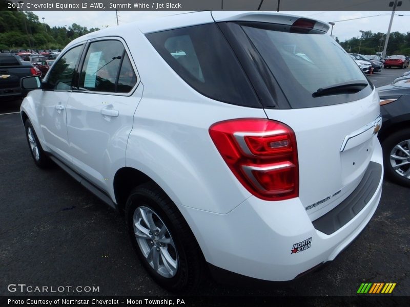 Summit White / Jet Black 2017 Chevrolet Equinox LS AWD