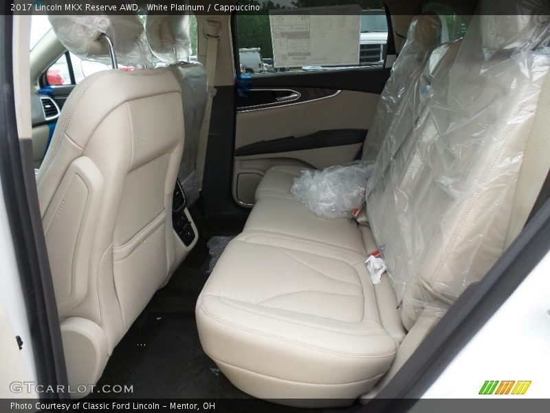 White Platinum / Cappuccino 2017 Lincoln MKX Reserve AWD