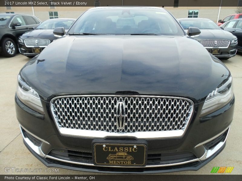 Black Velvet / Ebony 2017 Lincoln MKZ Select