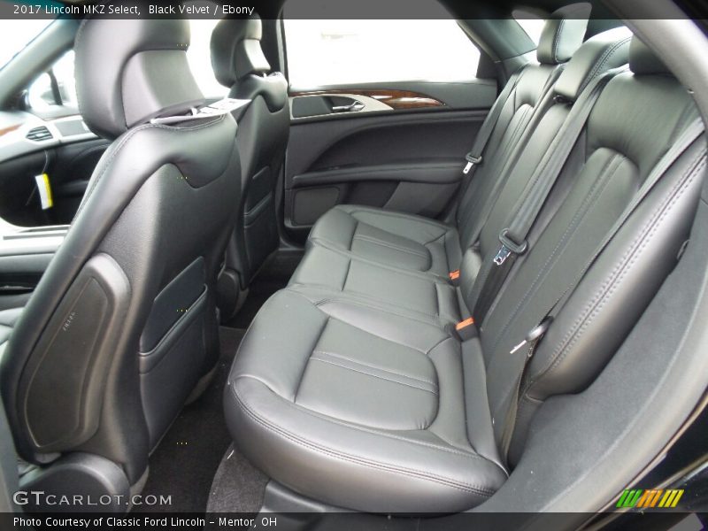 Black Velvet / Ebony 2017 Lincoln MKZ Select