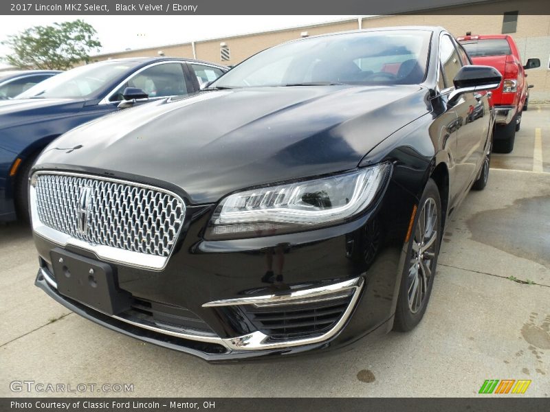 Black Velvet / Ebony 2017 Lincoln MKZ Select