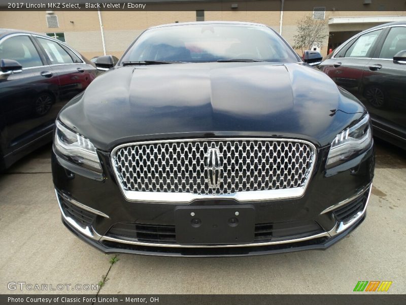 Black Velvet / Ebony 2017 Lincoln MKZ Select