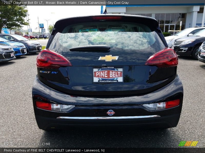 Mosaic Black Metallic / Dark Galvanized/­Sky Cool Gray 2017 Chevrolet Bolt EV LT