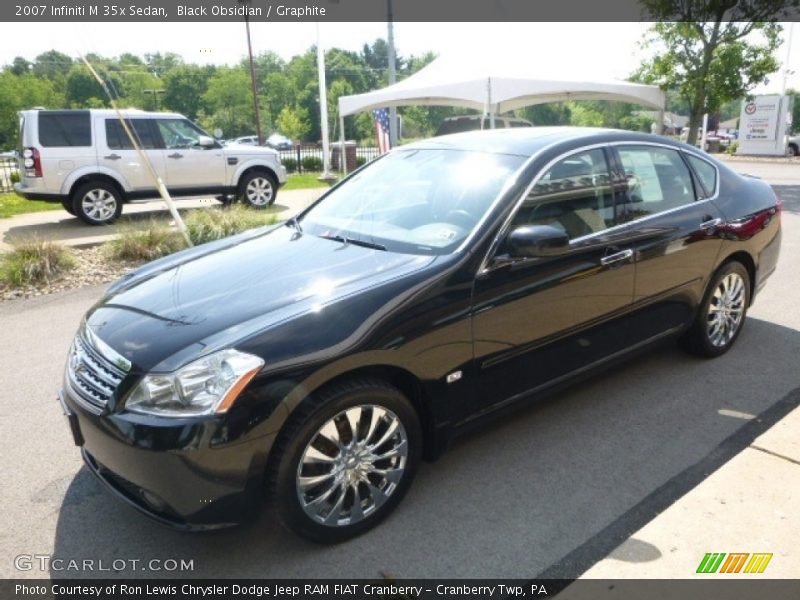 Black Obsidian / Graphite 2007 Infiniti M 35x Sedan