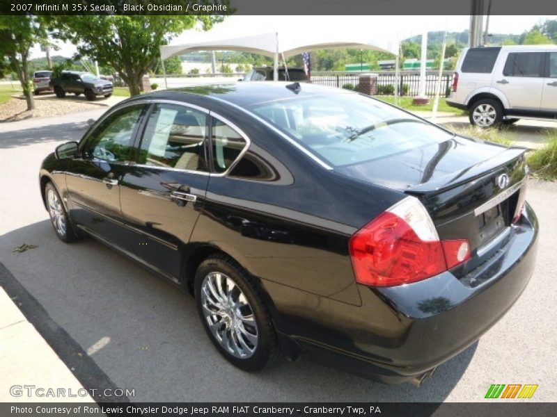 Black Obsidian / Graphite 2007 Infiniti M 35x Sedan