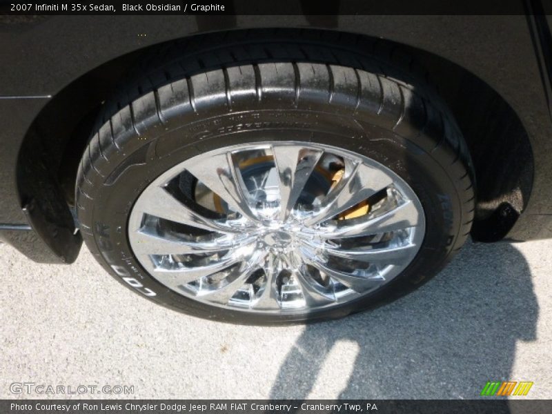 Black Obsidian / Graphite 2007 Infiniti M 35x Sedan