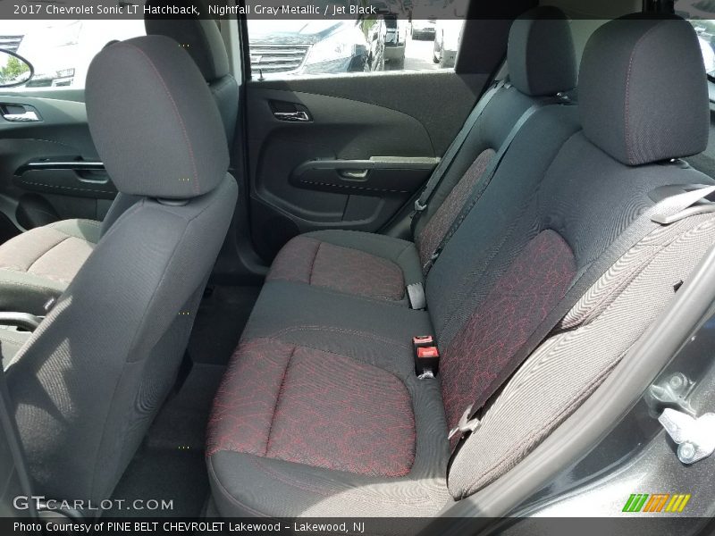 Nightfall Gray Metallic / Jet Black 2017 Chevrolet Sonic LT Hatchback