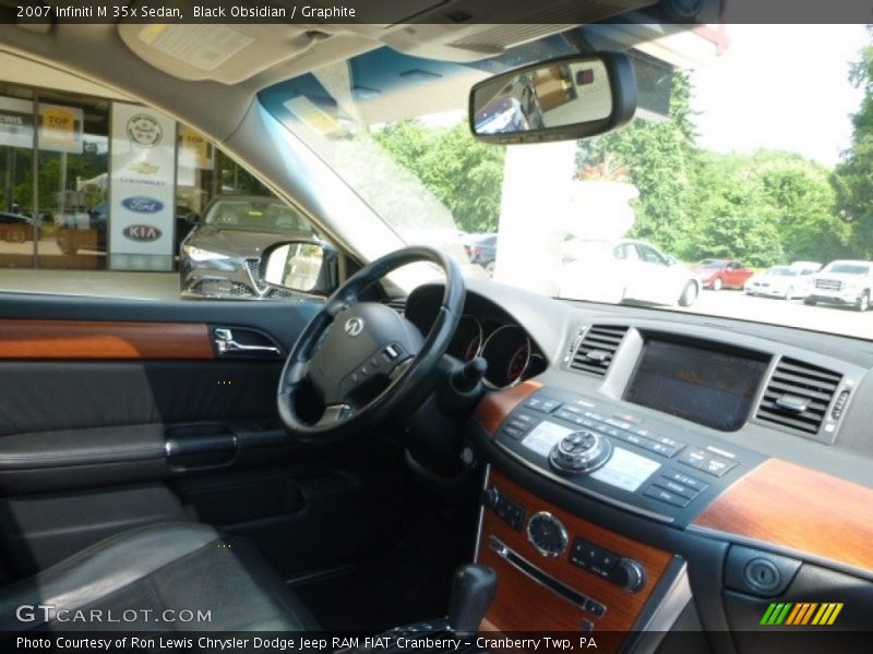 Black Obsidian / Graphite 2007 Infiniti M 35x Sedan