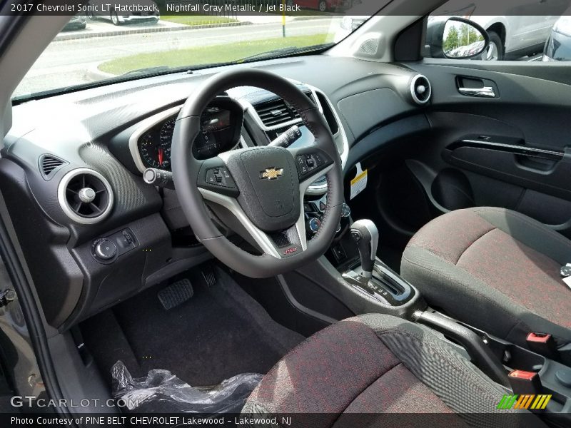 Nightfall Gray Metallic / Jet Black 2017 Chevrolet Sonic LT Hatchback