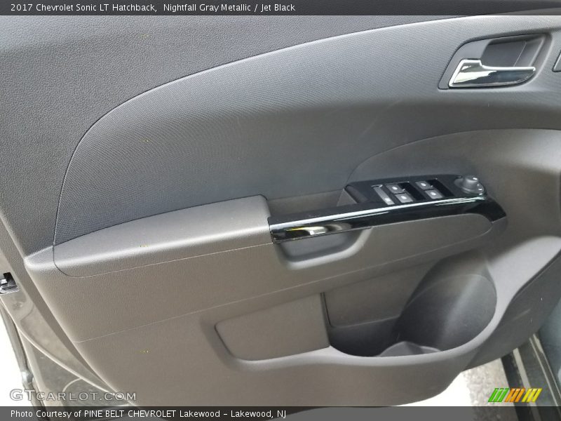 Nightfall Gray Metallic / Jet Black 2017 Chevrolet Sonic LT Hatchback