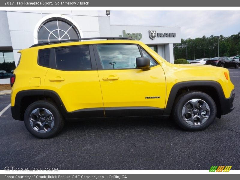 Solar Yellow / Black 2017 Jeep Renegade Sport