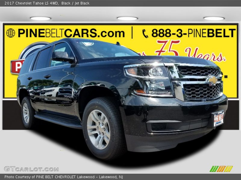 Black / Jet Black 2017 Chevrolet Tahoe LS 4WD