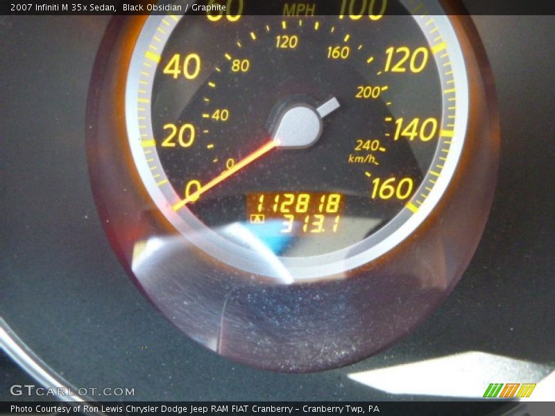 Black Obsidian / Graphite 2007 Infiniti M 35x Sedan