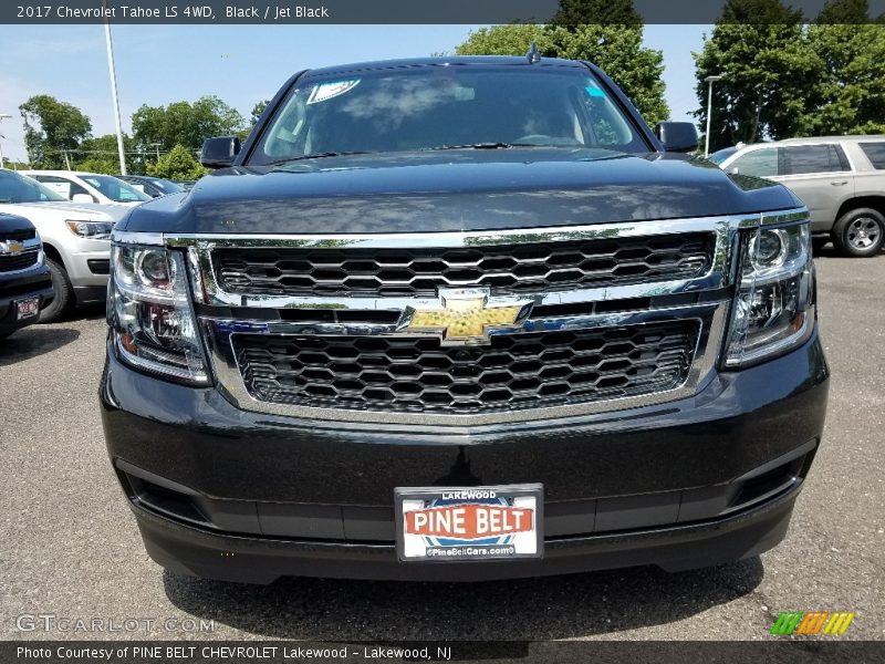 Black / Jet Black 2017 Chevrolet Tahoe LS 4WD