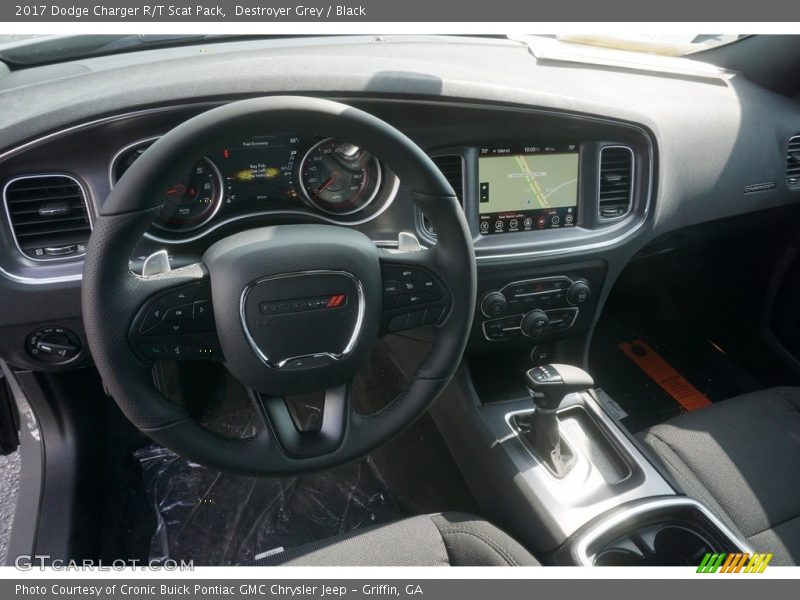 Destroyer Grey / Black 2017 Dodge Charger R/T Scat Pack