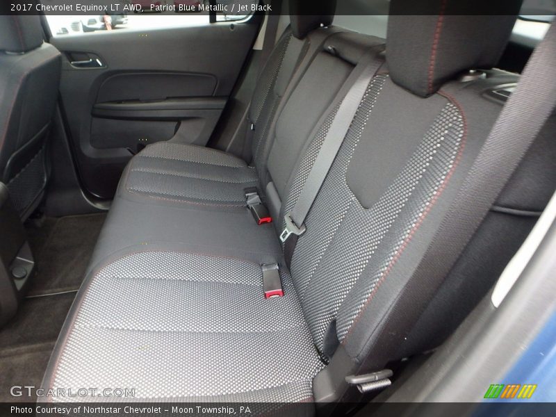 Patriot Blue Metallic / Jet Black 2017 Chevrolet Equinox LT AWD
