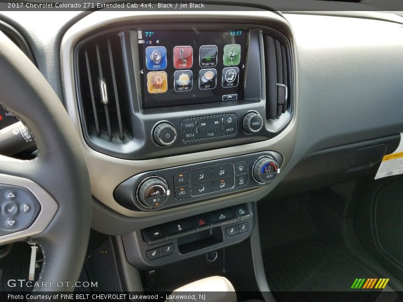 Black / Jet Black 2017 Chevrolet Colorado Z71 Extended Cab 4x4