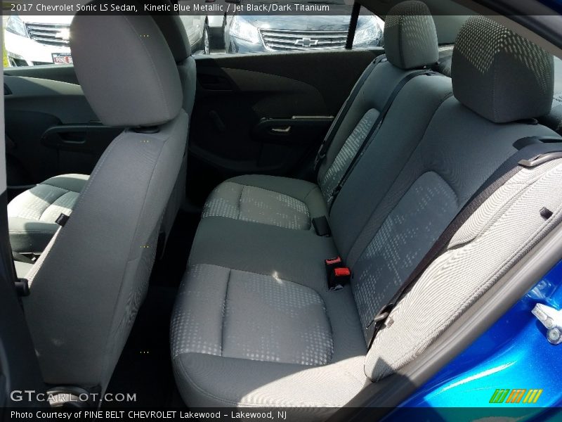 Kinetic Blue Metallic / Jet Black/Dark Titanium 2017 Chevrolet Sonic LS Sedan