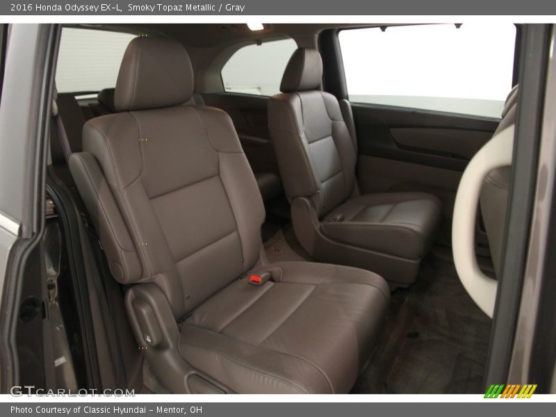 Smoky Topaz Metallic / Gray 2016 Honda Odyssey EX-L