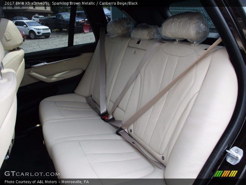 Sparkling Brown Metallic / Canberra Beige/Black 2017 BMW X5 xDrive35i