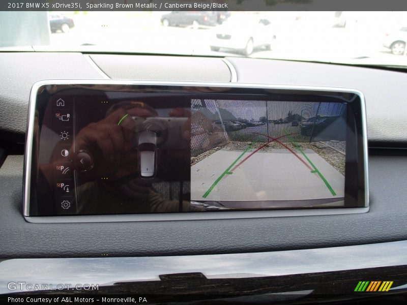 Sparkling Brown Metallic / Canberra Beige/Black 2017 BMW X5 xDrive35i
