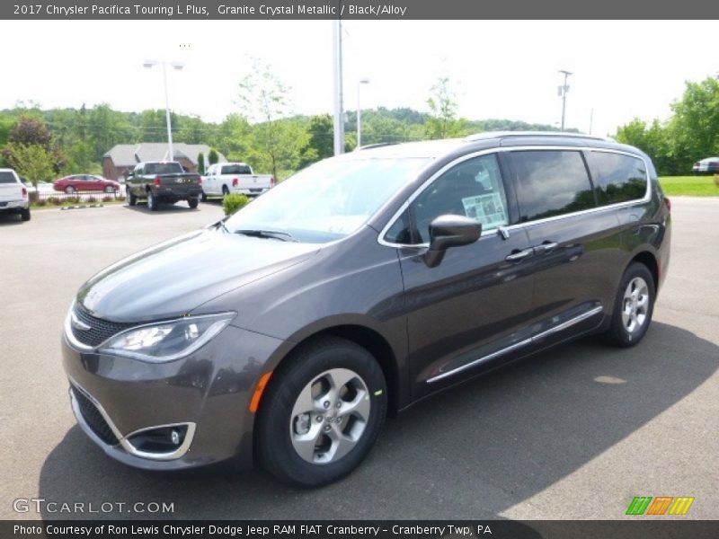 Granite Crystal Metallic / Black/Alloy 2017 Chrysler Pacifica Touring L Plus