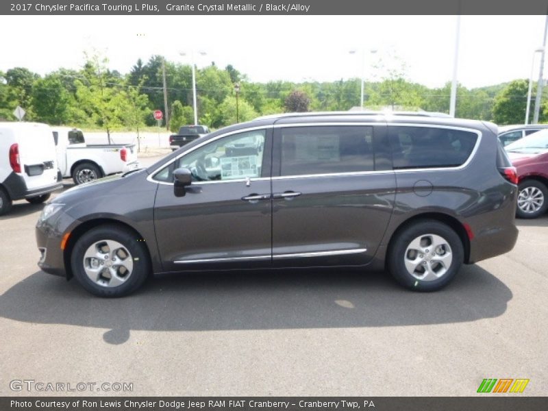Granite Crystal Metallic / Black/Alloy 2017 Chrysler Pacifica Touring L Plus
