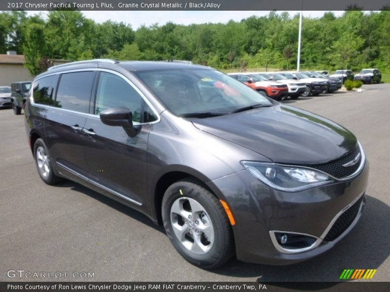 Granite Crystal Metallic / Black/Alloy 2017 Chrysler Pacifica Touring L Plus