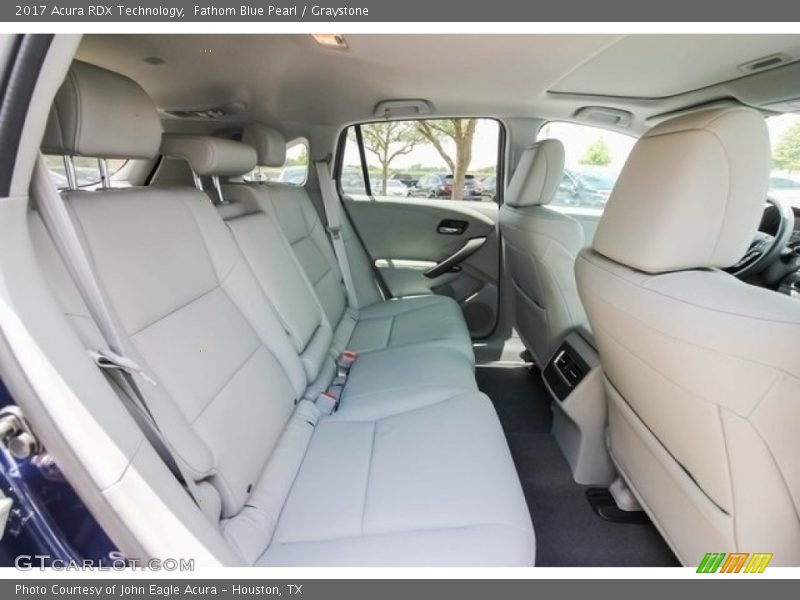 Fathom Blue Pearl / Graystone 2017 Acura RDX Technology