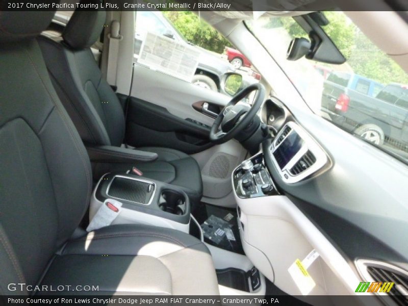 Granite Crystal Metallic / Black/Alloy 2017 Chrysler Pacifica Touring L Plus
