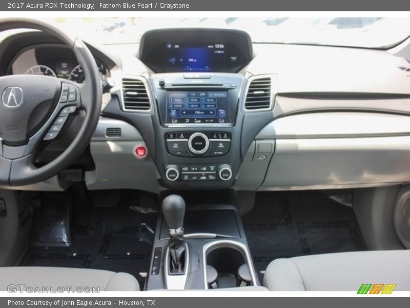 Fathom Blue Pearl / Graystone 2017 Acura RDX Technology