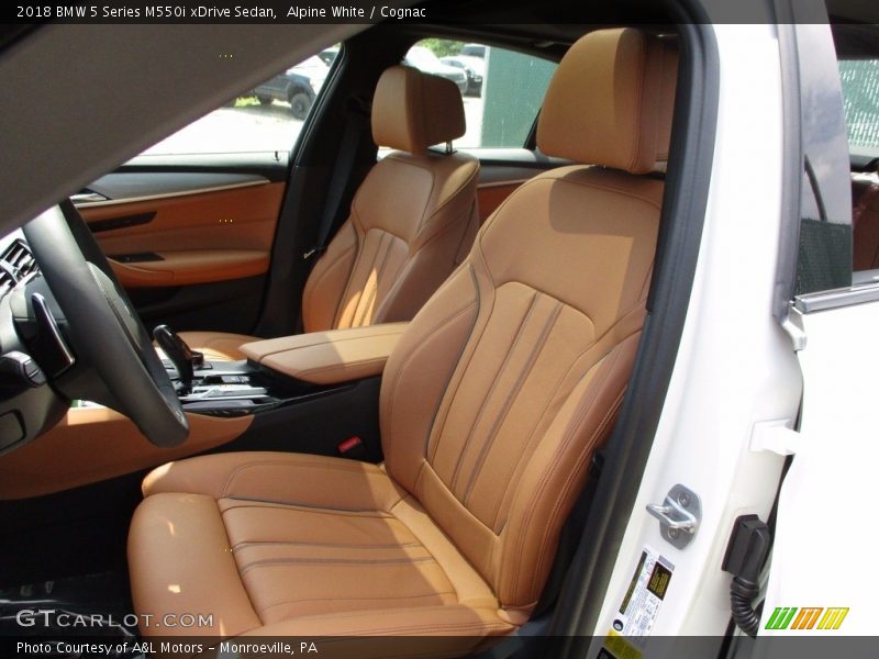 Front Seat of 2018 5 Series M550i xDrive Sedan