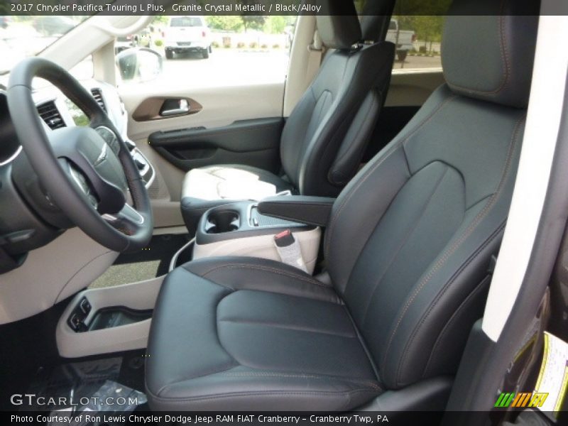 Granite Crystal Metallic / Black/Alloy 2017 Chrysler Pacifica Touring L Plus