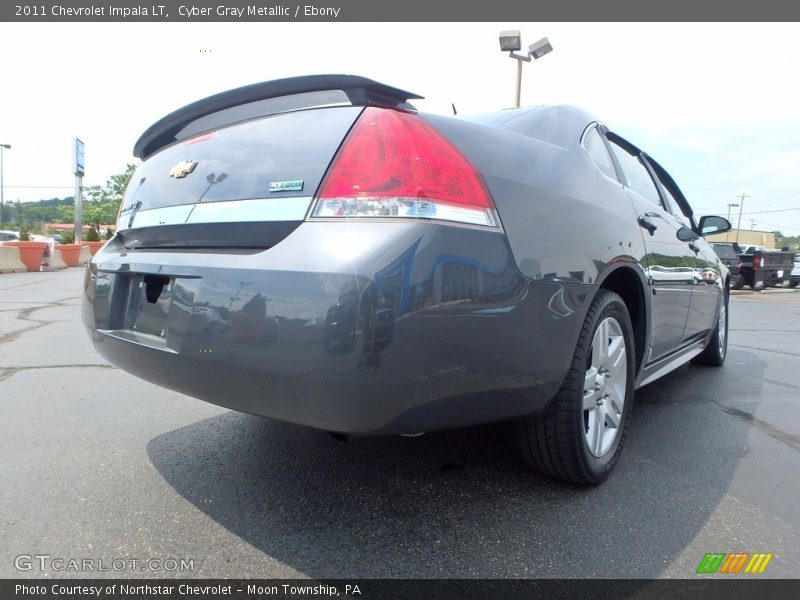 Cyber Gray Metallic / Ebony 2011 Chevrolet Impala LT