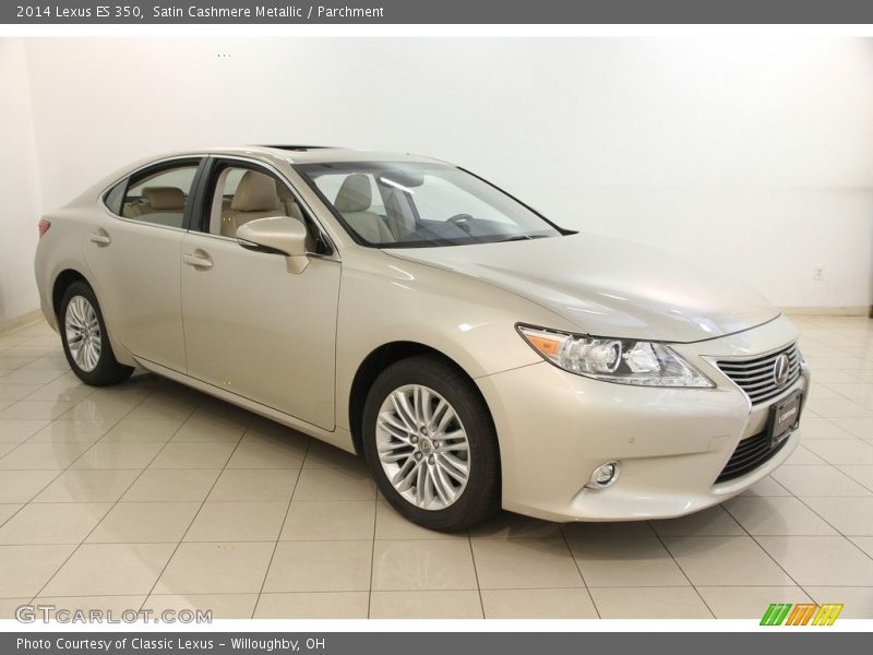 Satin Cashmere Metallic / Parchment 2014 Lexus ES 350