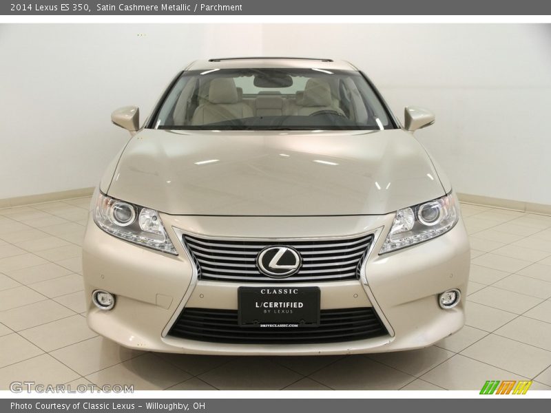 Satin Cashmere Metallic / Parchment 2014 Lexus ES 350