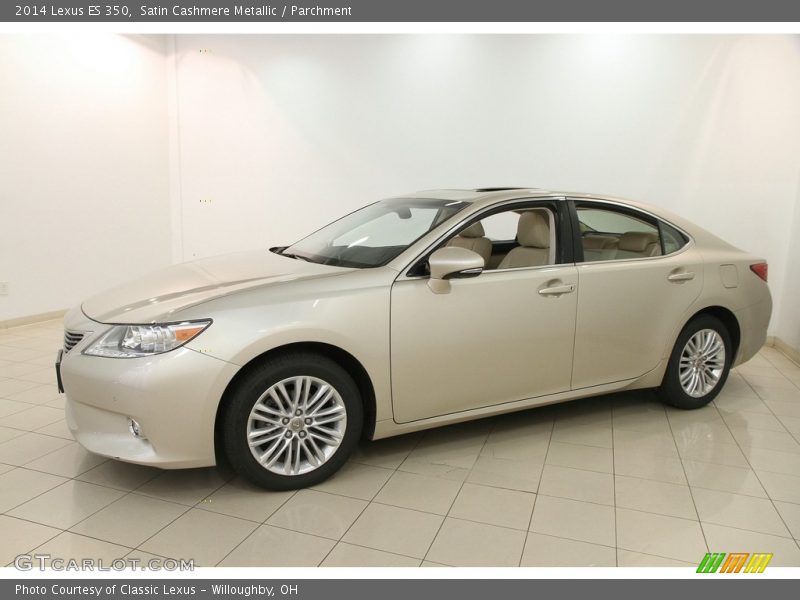 Satin Cashmere Metallic / Parchment 2014 Lexus ES 350