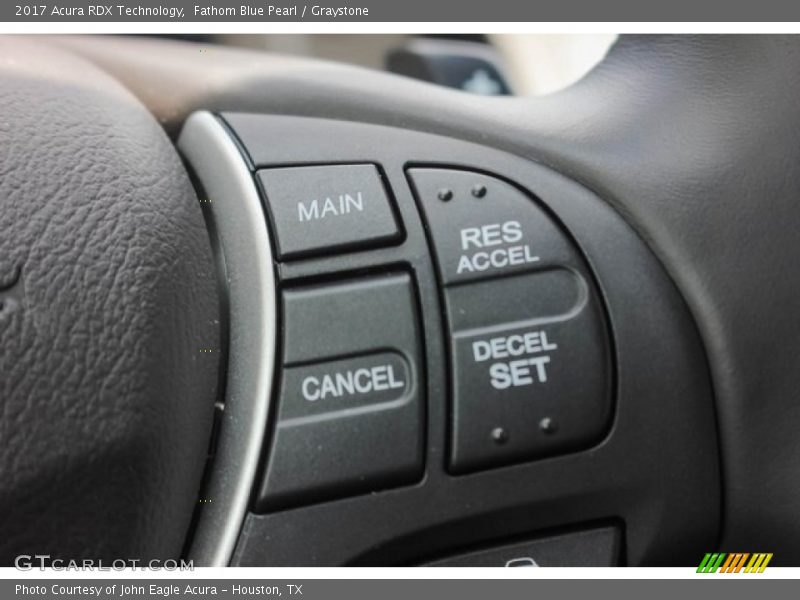 Fathom Blue Pearl / Graystone 2017 Acura RDX Technology