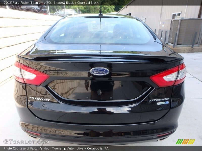Shadow Black / Charcoal Black 2016 Ford Fusion Titanium AWD